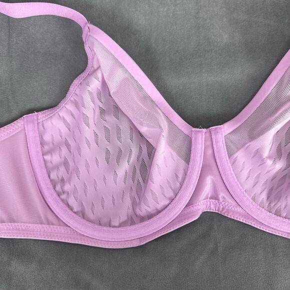 Wacoal Elevated Allure Underwire Bra Size 36D Orchid Purple Underwire New NWT - Picture 7 of 8